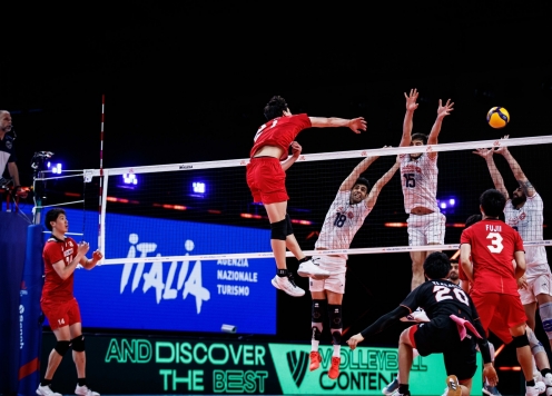 Lịch thi đấu bóng chuyền nam VNL 2023 ngày 6/6: Iran vs Nhật Bản