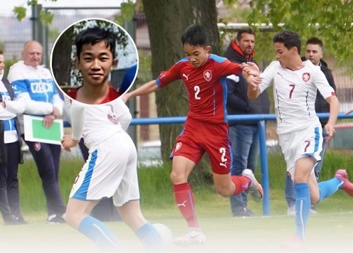 Cầu thủ Việt kiều Séc đá trận đầu tiên cùng U19 Việt Nam
