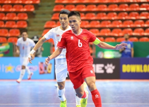 Việt Nam thắng đậm trận ra quân giải futsal Đông Nam Á