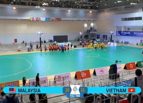 Thắng đậm Malaysia, Việt Nam vào bán kết SEA Games 33