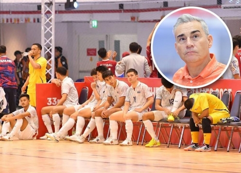 HLV futsal nam Thái Lan nói gì sau thất bại thảm hại ?