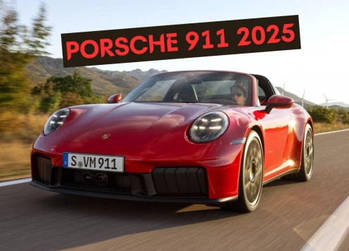 Porsche 911 2025 trình làng: Tăng giá bán, bổ sung tùy chọn hybrid