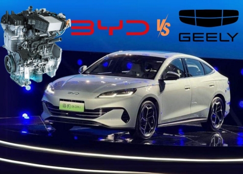 BYD và Geely khẩu chiến vì danh hiệu ‘công nghệ xe hybrid hiệu quả nhất thế giới’