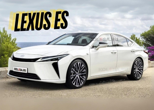 Đây có thể là thiết kế tương lai của Lexus ES 2026?