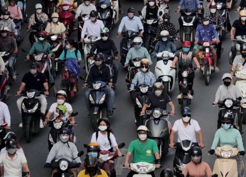 Việt Nam dẫn đầu khu vực Đông Nam Á về tỷ lệ sử dụng xe máy