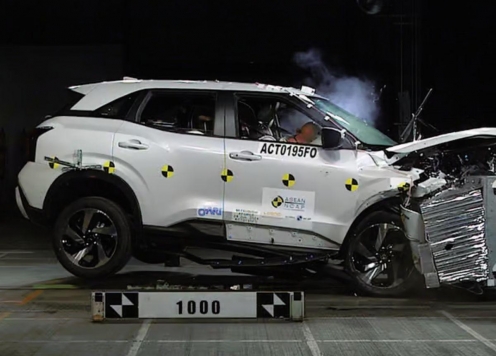 Mitsubishi Xforce đạt điểm tối đa trong thử nghiệm an toàn ASEAN NCAP