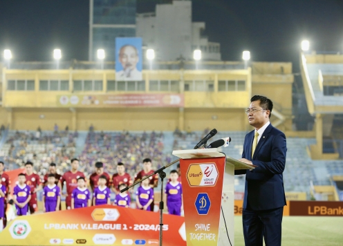 Khai mạc LPBank V.League 1- 2024/25: Mùa giải mới cùng khát vọng một nền bóng đá chuyên nghiệp