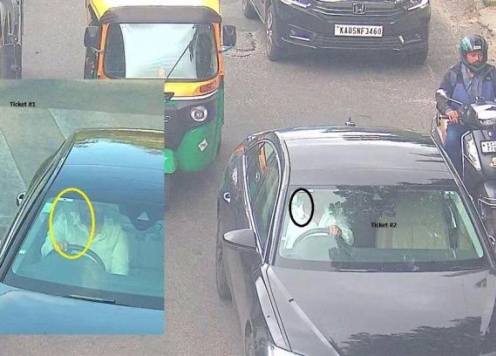 Camera AI nhầm lẫn màu áo và dây an toàn khiến tài xế ô tô bị phạt oan