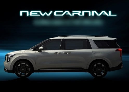 Kia Carnival bản nâng cấp 'rục rịch' trình làng khách Việt