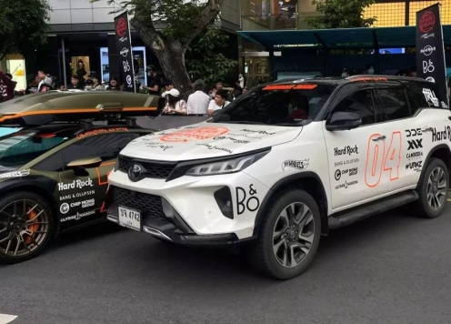 Chi phí tham dự Gumball 3000 của Toyota Fortuner Legender cao gấp khoảng 4 lần giá xe