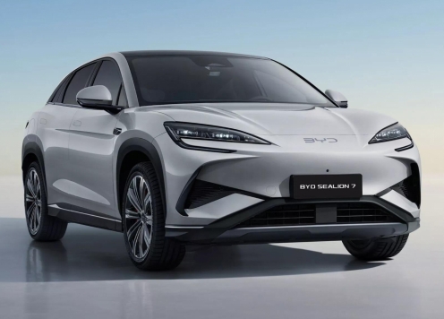 SUV điện BYD Sea Lion 07 ra mắt tại châu Âu, đối đầu trực tiếp với Tesla Model Y