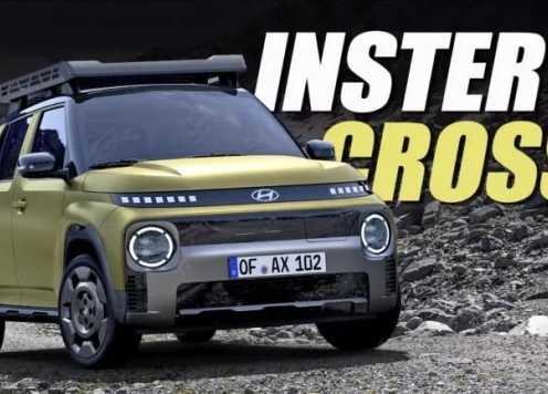 Vén màn Hyundai Inster Cross - SUV điện cỡ nhỏ với thiết kế 'bụi bặm'