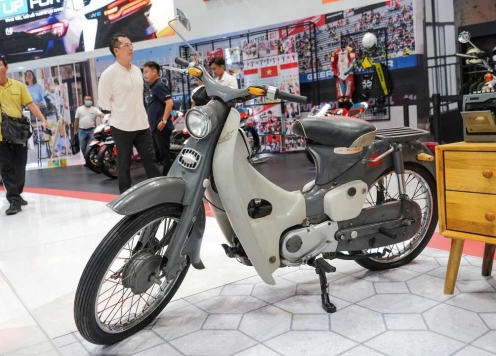 Chiêm ngưỡng 'hàng hiếm' Honda Super Cub với tuổi đời hơn 60 năm