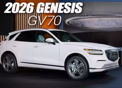 Vén màn Genesis Electrified GV70 2026: Tinh chỉnh thiết kế, cải thiện tầm vận hành