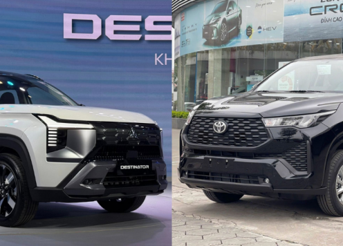 Cùng tầm giá hơn 700 triệu đồng, chọn Mitsubishi Destinator hay Toyota Innova Cross?