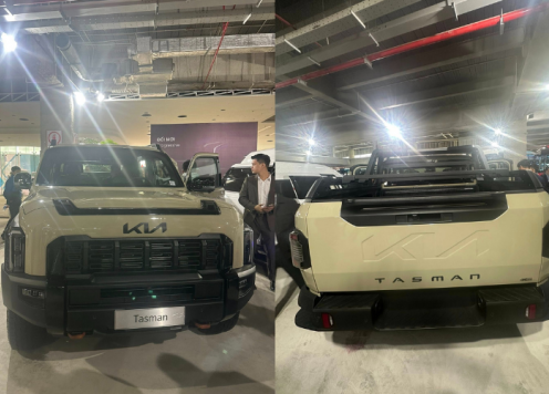 Kia Tasman tiếp tục lộ diện tại Việt Nam: Là bản off-road cao cấp, sẵn sàng gia nhập phân khúc bán tải Việt?