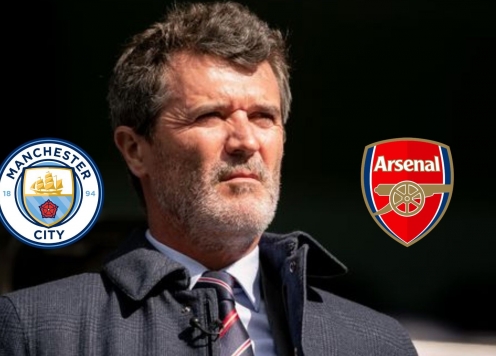 Roy Keane tự tin chỉ ra đội thắng giữa Man City và Arsenal