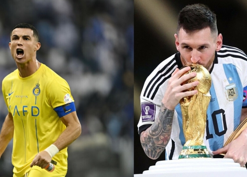 'Messi và World Cup' một lần nữa khiến Ronaldo nóng mắt