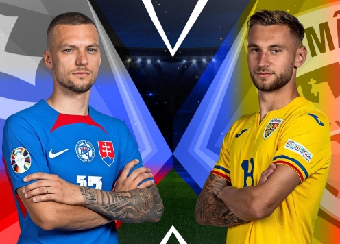 Trực tiếp Slovakia vs Romania, bảng E Euro 2024 (23h00 ngày 25/6)