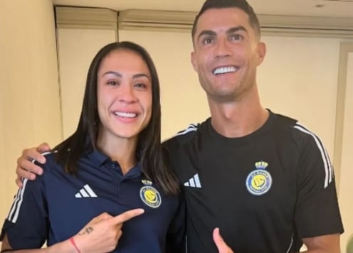 Từ Real sang Al Nassr, nữ cầu thủ ca ngợi hết lời Ronaldo