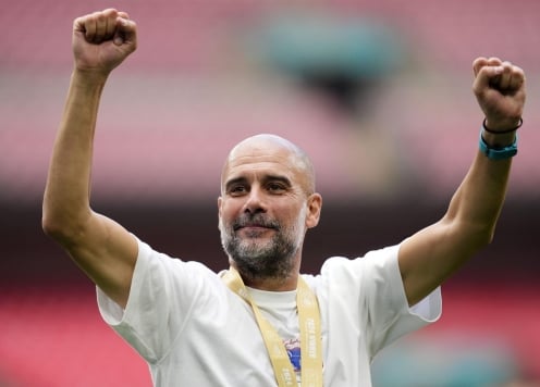 Pep Guardiola 'sảng khoái' sau danh hiệu Siêu cúp Anh