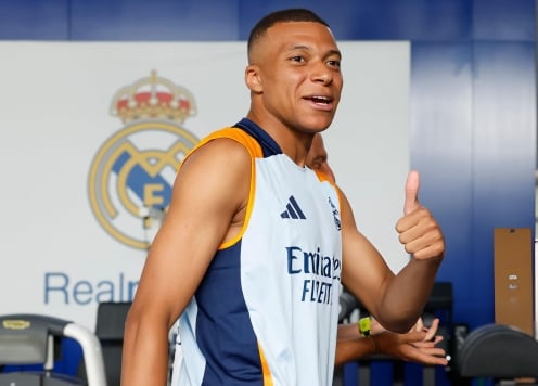 Mbappe 'lên nòng', sẵn sàng xuất trận tại Siêu cúp châu Âu