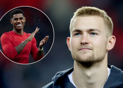 NHM MU 'đào lại' bình luận của De Ligt về Rashford