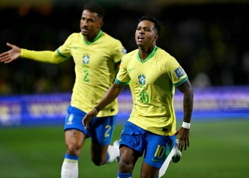 Rodrygo rực sáng giúp Brazil thắng tối thiểu Ecuador