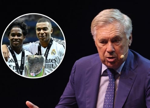 Ancelotti nói thẳng về Mbappe và Endrick, tiết lộ mục tiêu của Real