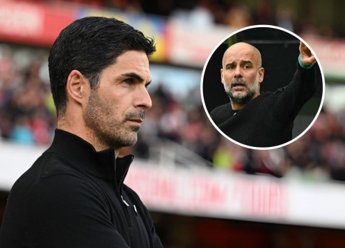 Arteta nói thẳng quan hệ với Pep Guardiola sau trận thắng Leicester