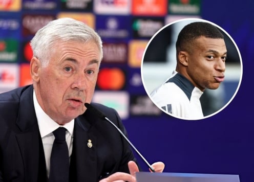 Ancelotti báo tin không thể vui hơn về Mbappe trước thềm đấu Lille