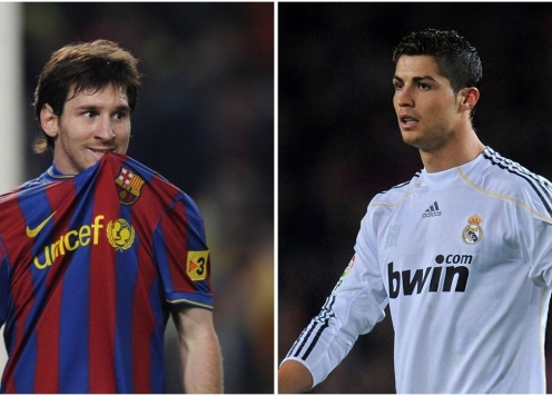 Lần đầu Messi và Ronaldo 'chạm mặt' nhau ở El Clasico