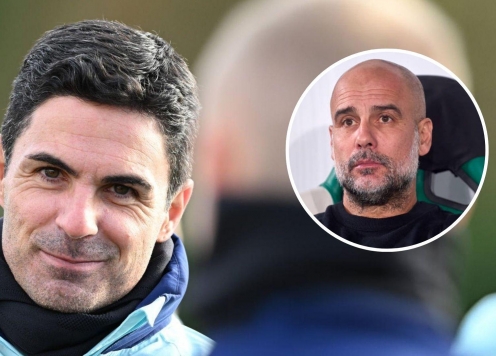 Arteta nói gì khi Pep Guardiola gia hạn với Man City?