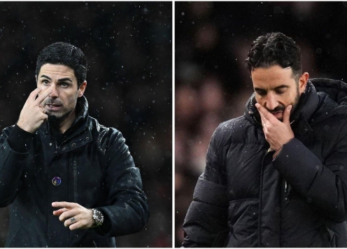 Mikel Arteta cắt đứt chuỗi trận ấn tượng của Ruben Amorim