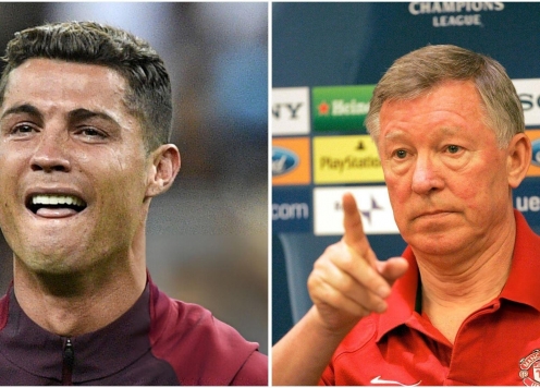 Sir Alex 'sấy' Ronaldo đến nỗi bật khóc