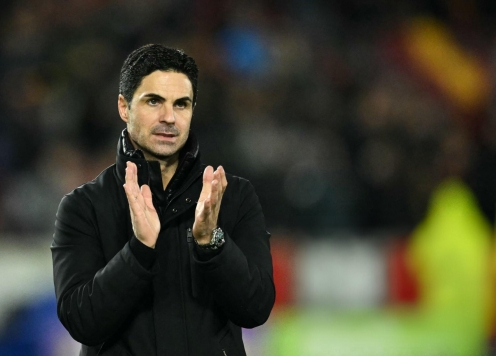 Arteta ca ngợi sao trẻ trong chiến thắng trước Brentford