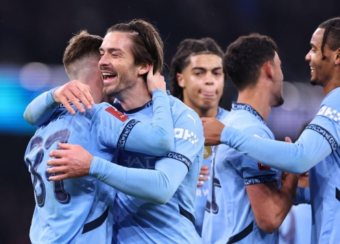 Thắng đậm 8 bàn, Man City dễ dàng đi tiếp tại FA Cup