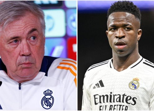 Ancelotti lên tiếng về tương lai của Vinicius tại Real