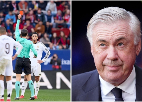 Ancelotti: 'Trọng tài đã hiểu sai ý của Bellingham'