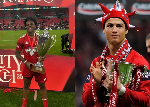 IShowSpeed 'hóa trang' Ronaldo, giúp Youtube All Stars có chiến thắng lịch sử