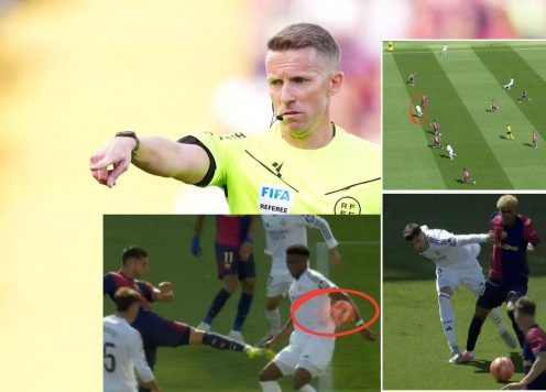 Trọng tài bỏ qua 3 lỗi cho Real trước Barca?