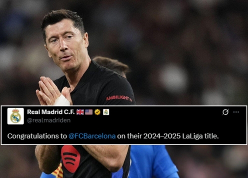 Phản ứng của Real Madrid khi Barca vô địch La Liga