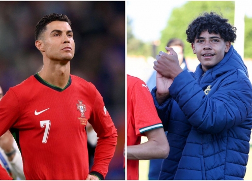 Phản ứng của Ronaldo khi con trai cực 'cháy', giúp Bồ Đào Nha vô địch