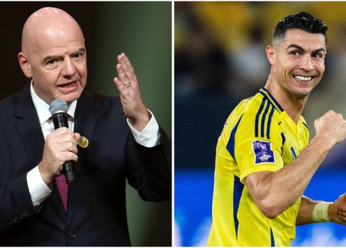 Chủ tịch FIFA báo tin cực vui về Ronaldo