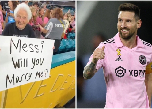 'Giang hồ' 98 tuổi cầu hôn Lionel Messi