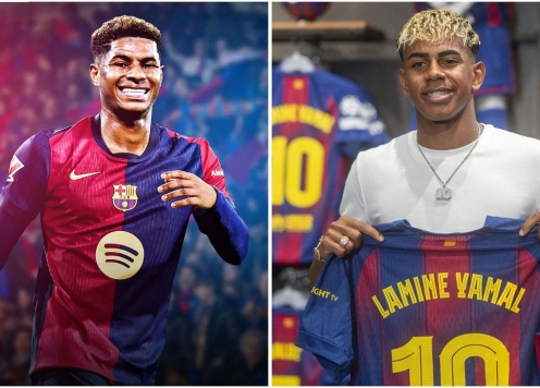 Vừa đến Barca, Rashford đã nhận 'quà' từ Yamal
