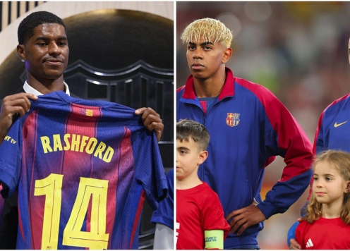 Cầu thủ hay nhất Barca bất mãn vì Marcus Rashford