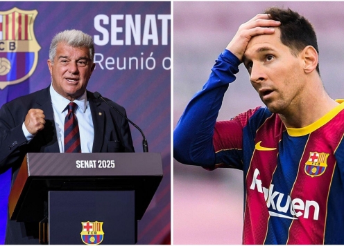 Chủ tịch Barca xác nhận vụ Messi trở lại Camp Nou