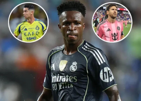 Ronaldo hay Messi? Vinicius chỉ thẳng GOAT của bóng đá