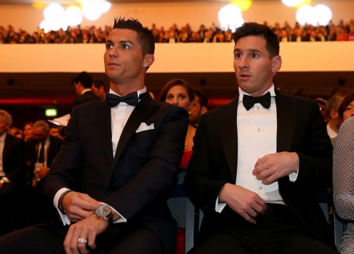 Ronaldo và Messi bầu cho ai giành Quả bóng vàng và FIFA The Best?